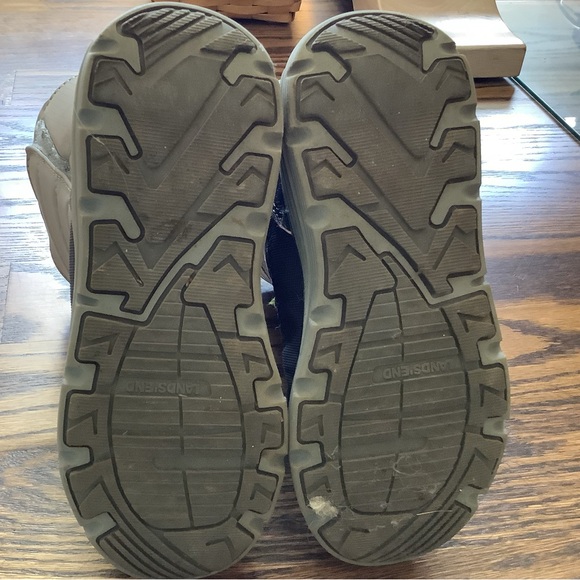 Lands End. Kids snow boots. Size 1. Blue and grey. - Picture 4 of 4
